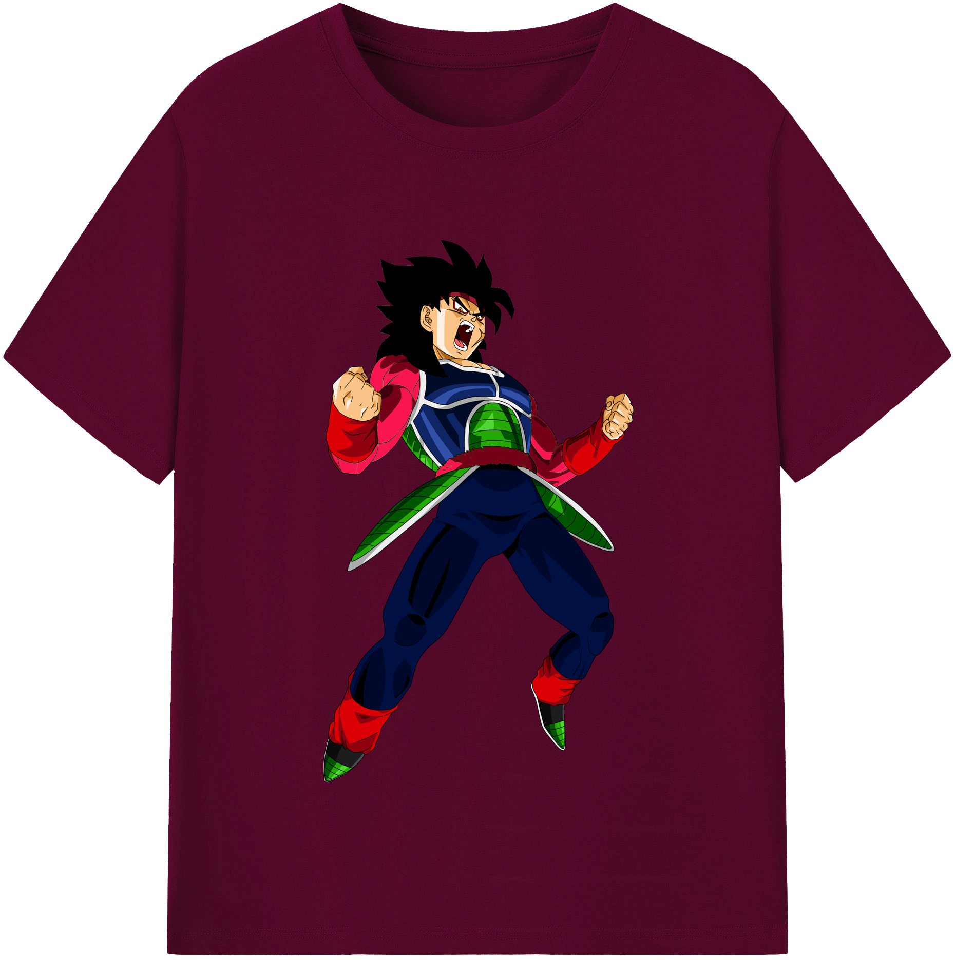 （画像用） ドラゴンボール バーダック DRAGON BALL Burdock レディースカジュアルプリントTシャツ（綿100％）